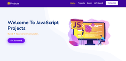 JavaScript Projects Website